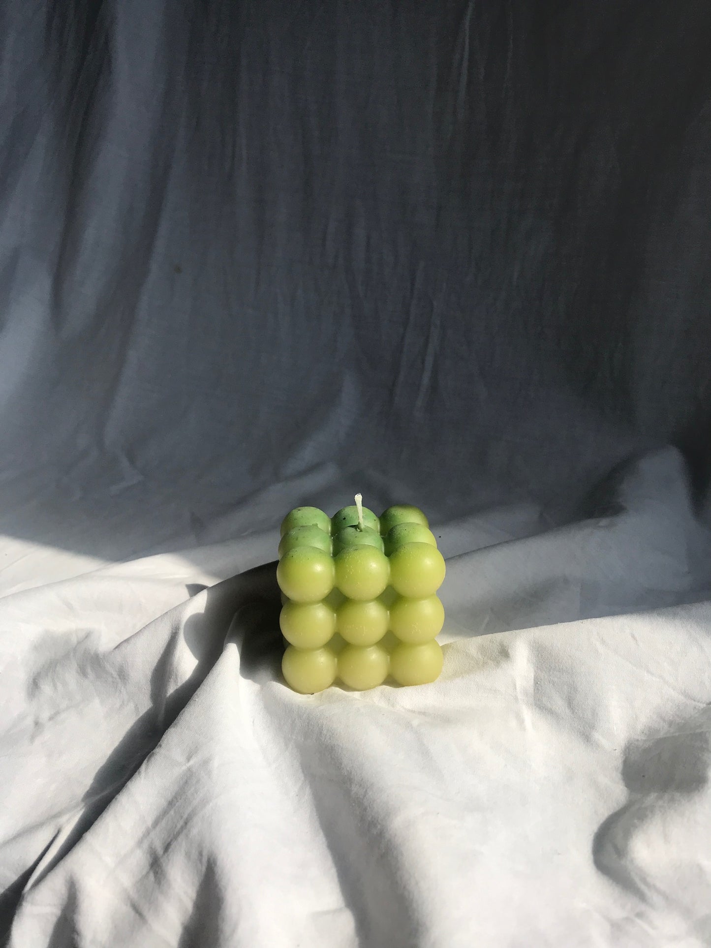 Cloudy Rubik Candle